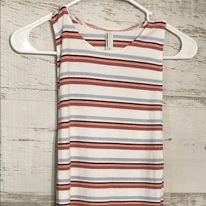 American Apparel Racerback Dress NEW star white